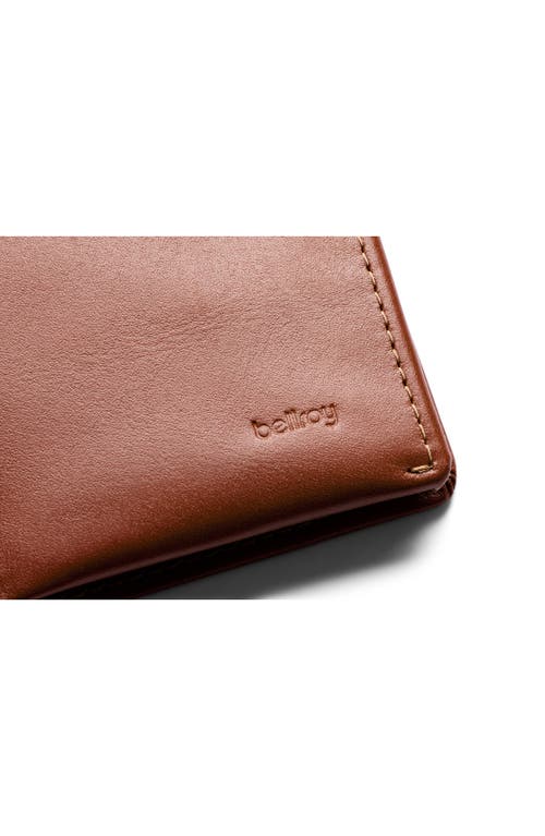 Bellroy Note Sleeve Rfid Wallet In Brown