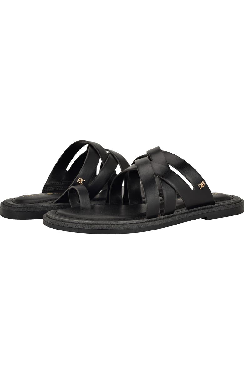 Tommy Hilfiger Benett Sandal, Alternate, color, Black