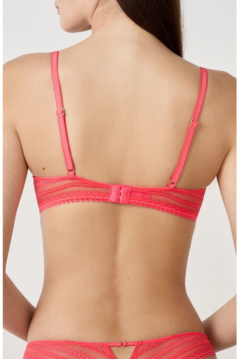 Aura N°2 Classique Underwire Bra, Alternate, color, CORAL