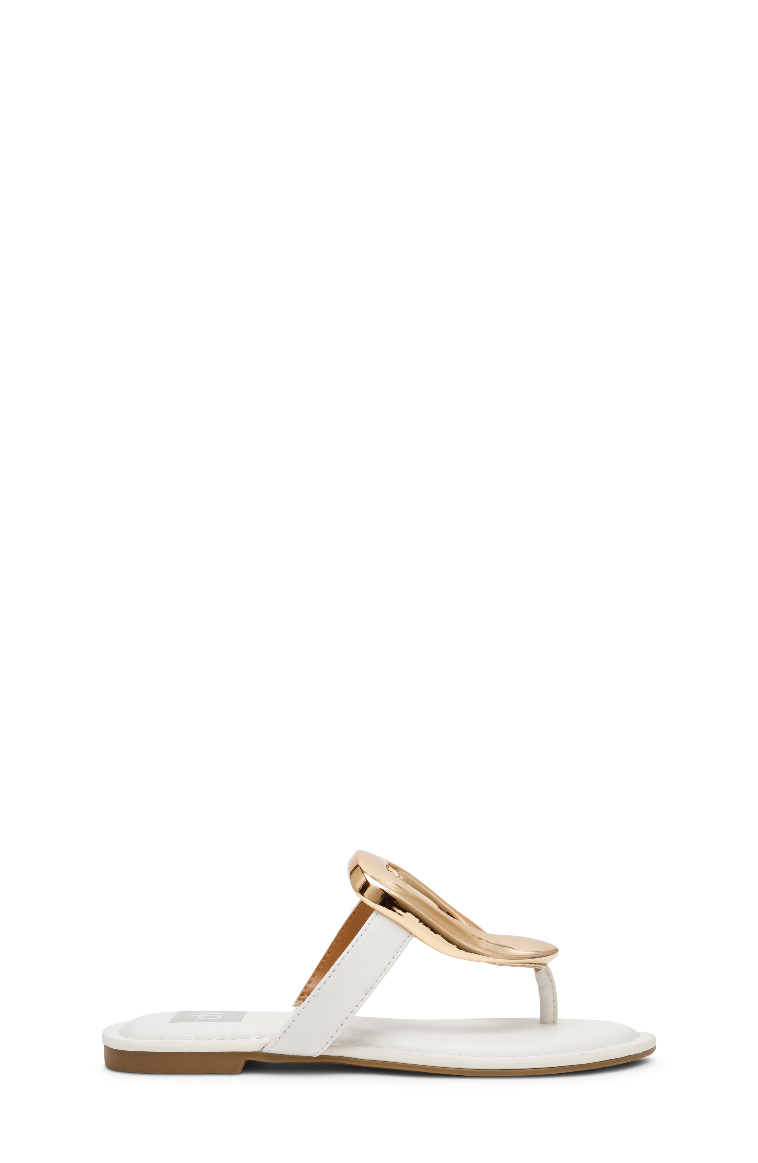 DV by Dolce Vita Kids' Chille Flip Flop, Alternate, color, White