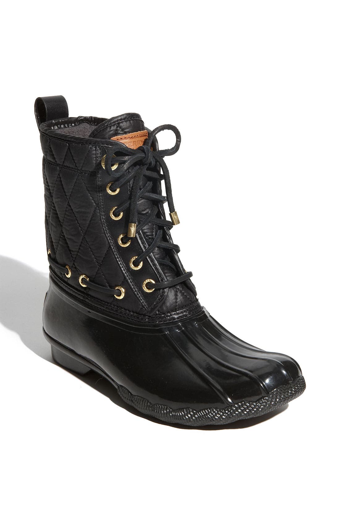 Sperry Top-Sider® 'Shearwater' Boot, Main, color, BLACK