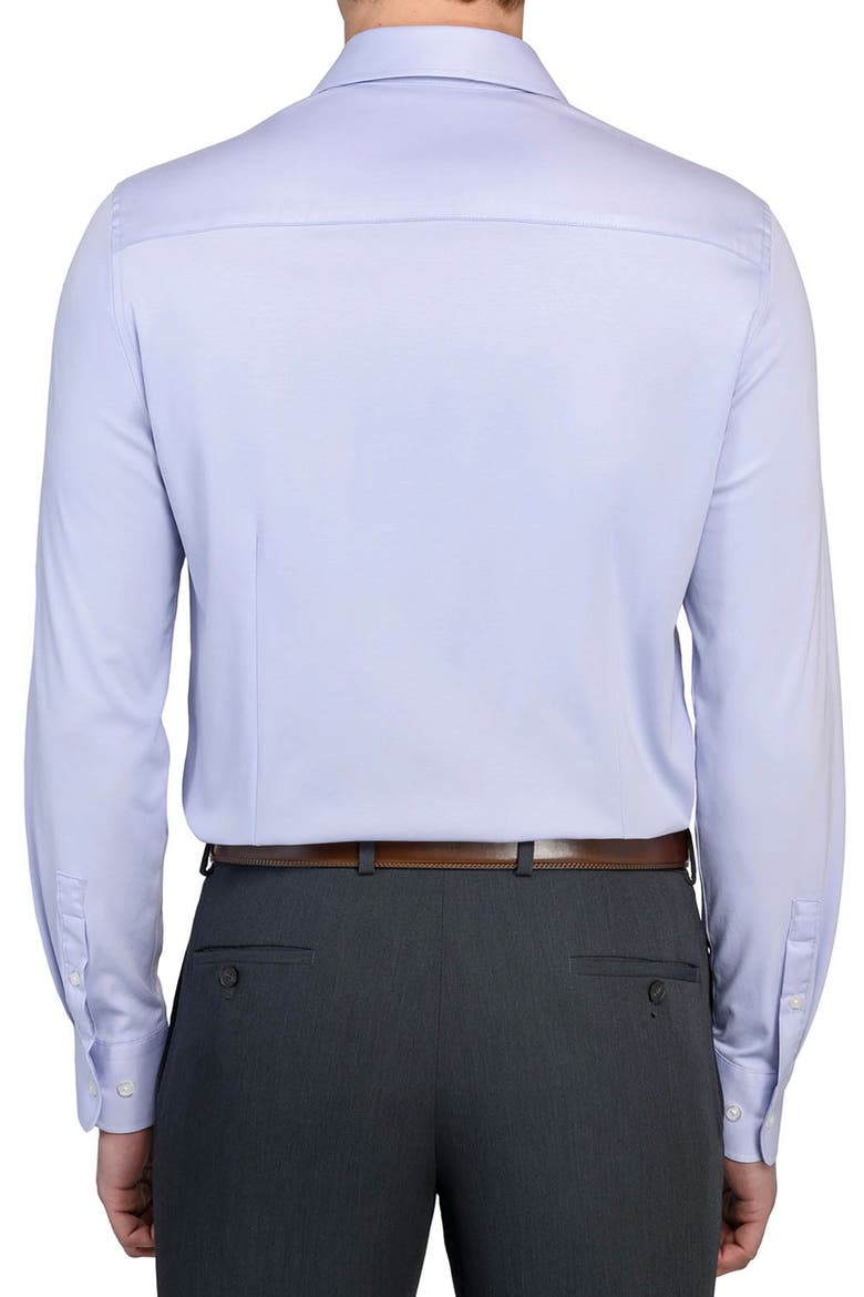 Slim Fit Solid Reworked Dress Shirt, Alternate, color, LILAC