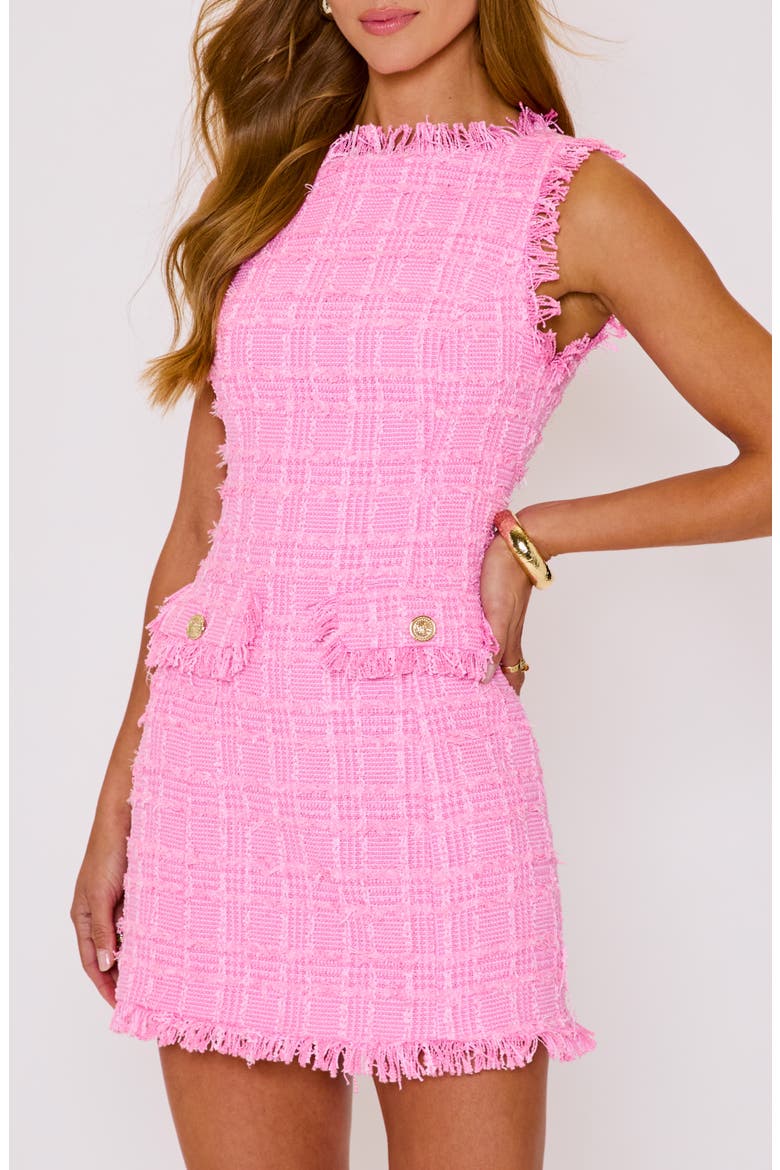 Madison Tweed Minidress (Women) | Nordstrom