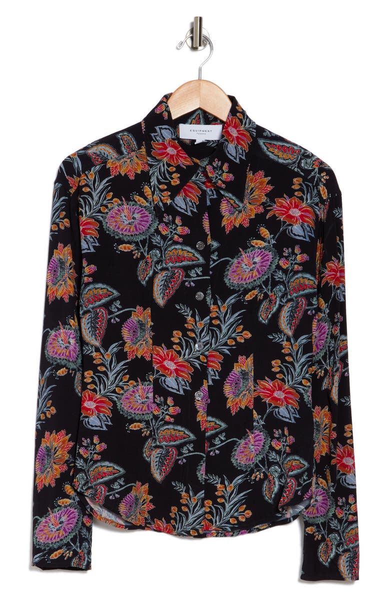 Equipment Bailey Floral Print Shirt, Alternate, color, 
