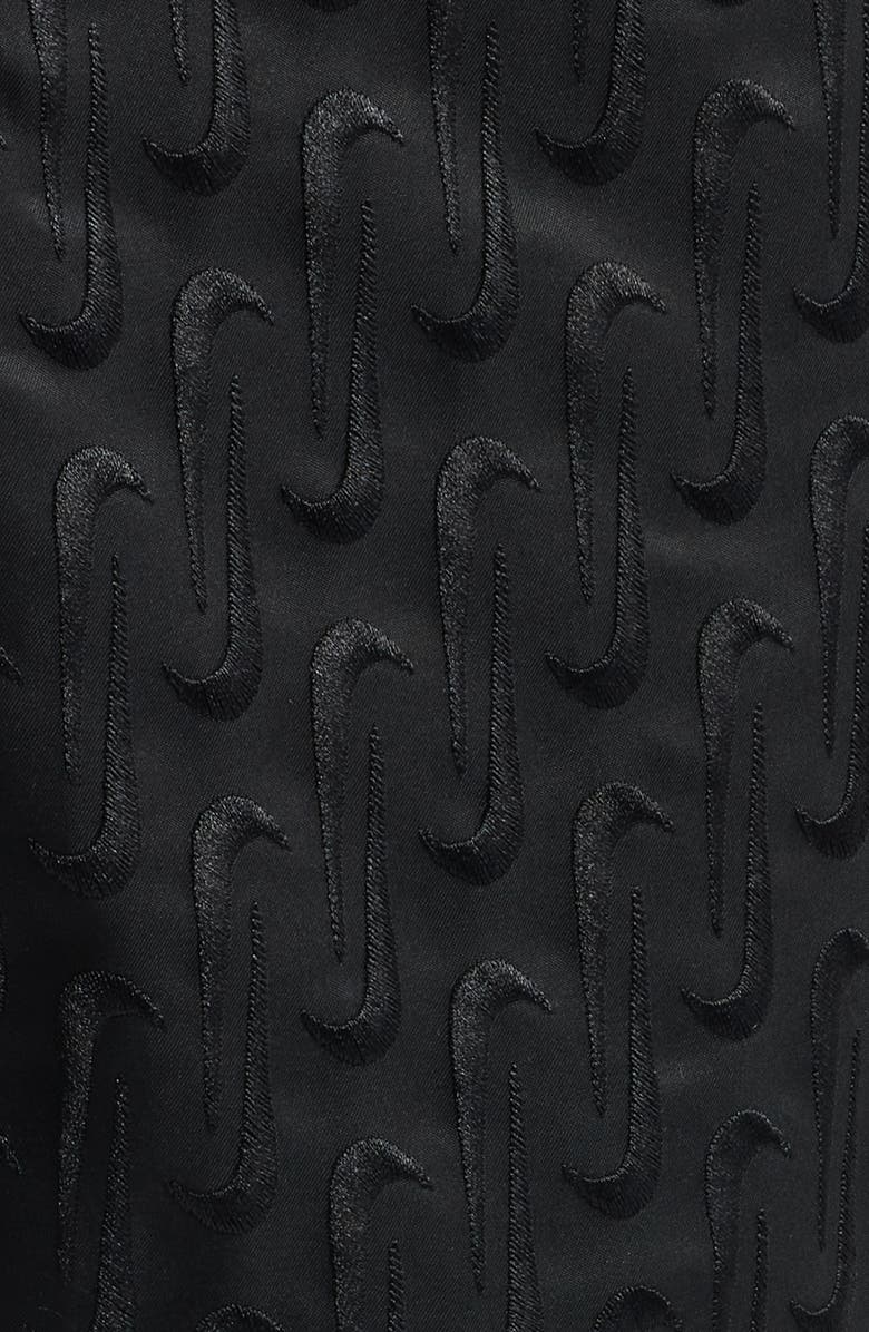 Nike 7-Inch Swoosh Embroidered Swim Trunks, Alternate, color, 