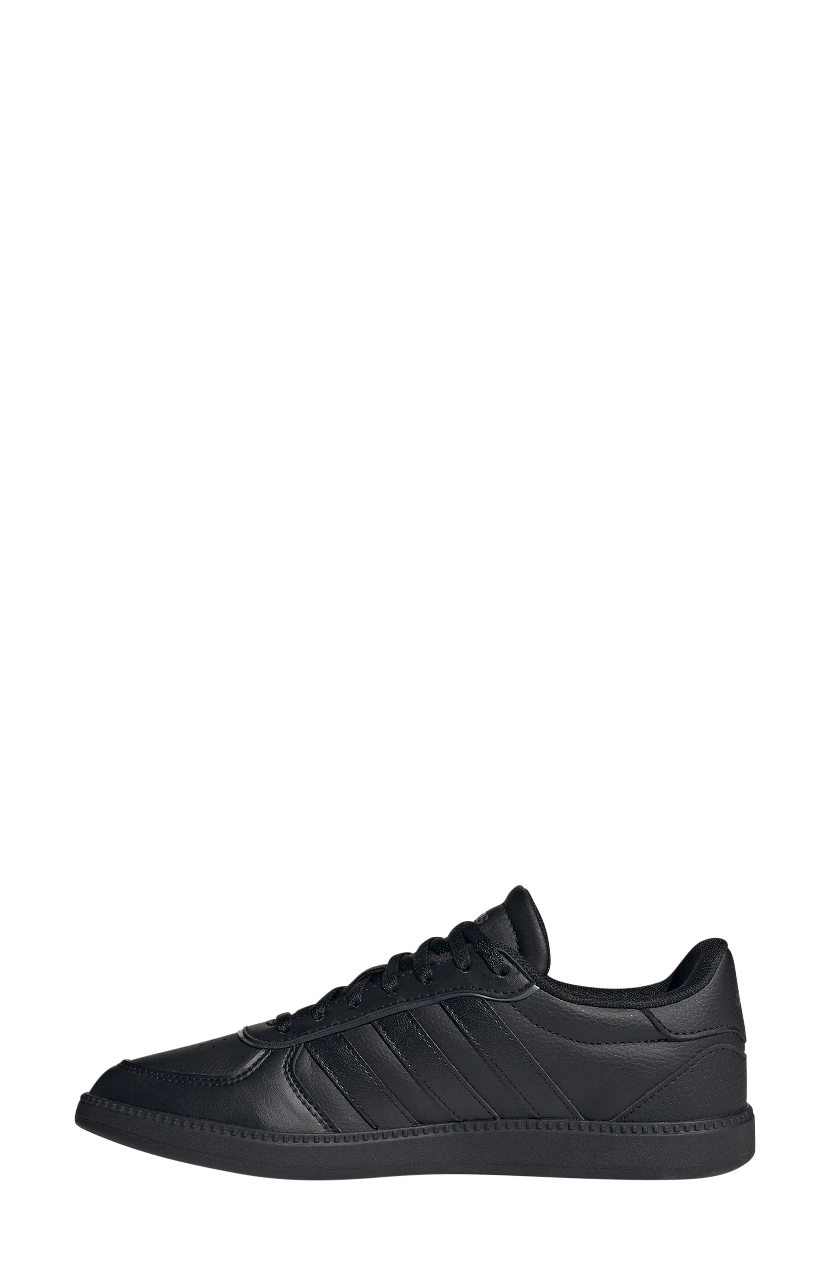 adidas Breaknet Sleek Sneaker, Alternate, color, Black/ White/ Black