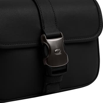 League Leather Crossbody Bag