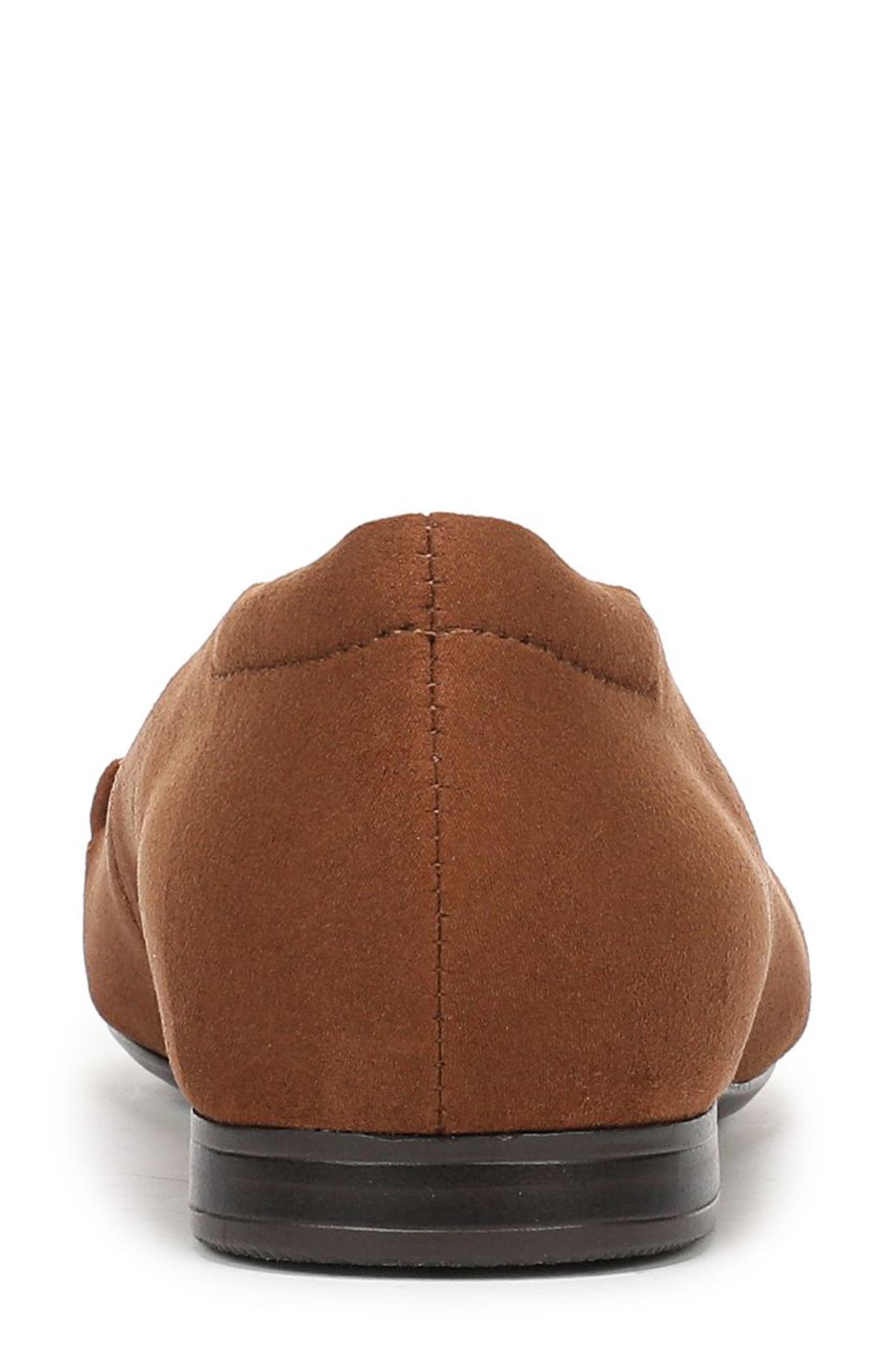 Kendall Flat, Alternate, color, DARK CHESTNUT BROWN MICROFIBER