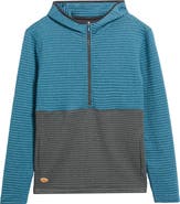 johnnie-O Werner Rib Colorblock Half Zip Hoodie