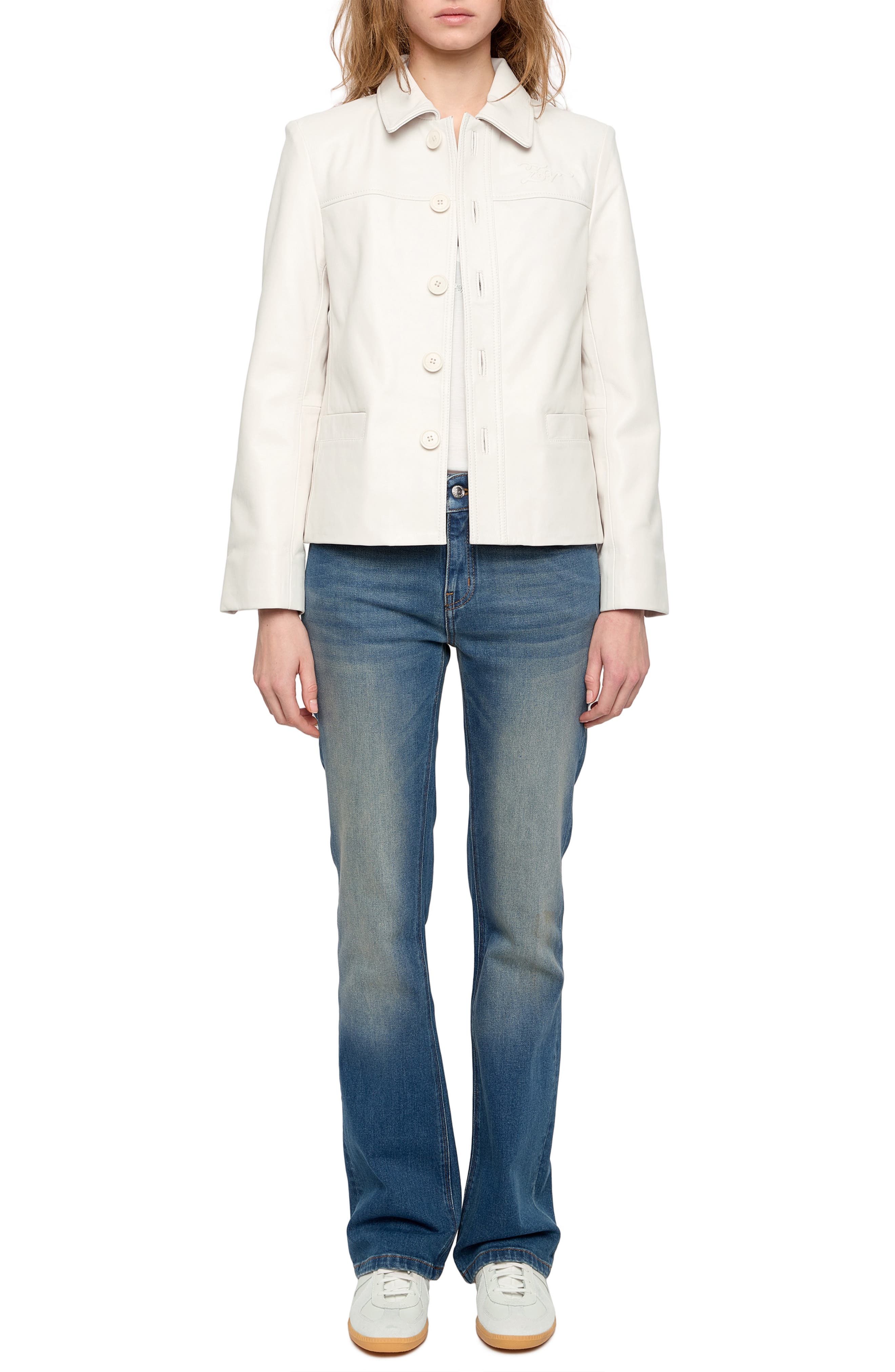 LIamys Leather Jacket (Women) | Nordstrom