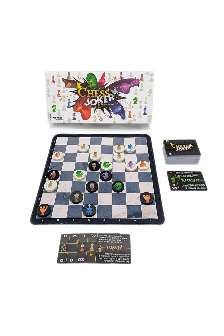 Chess Joker Card Game, Alternate, color, Multicolored