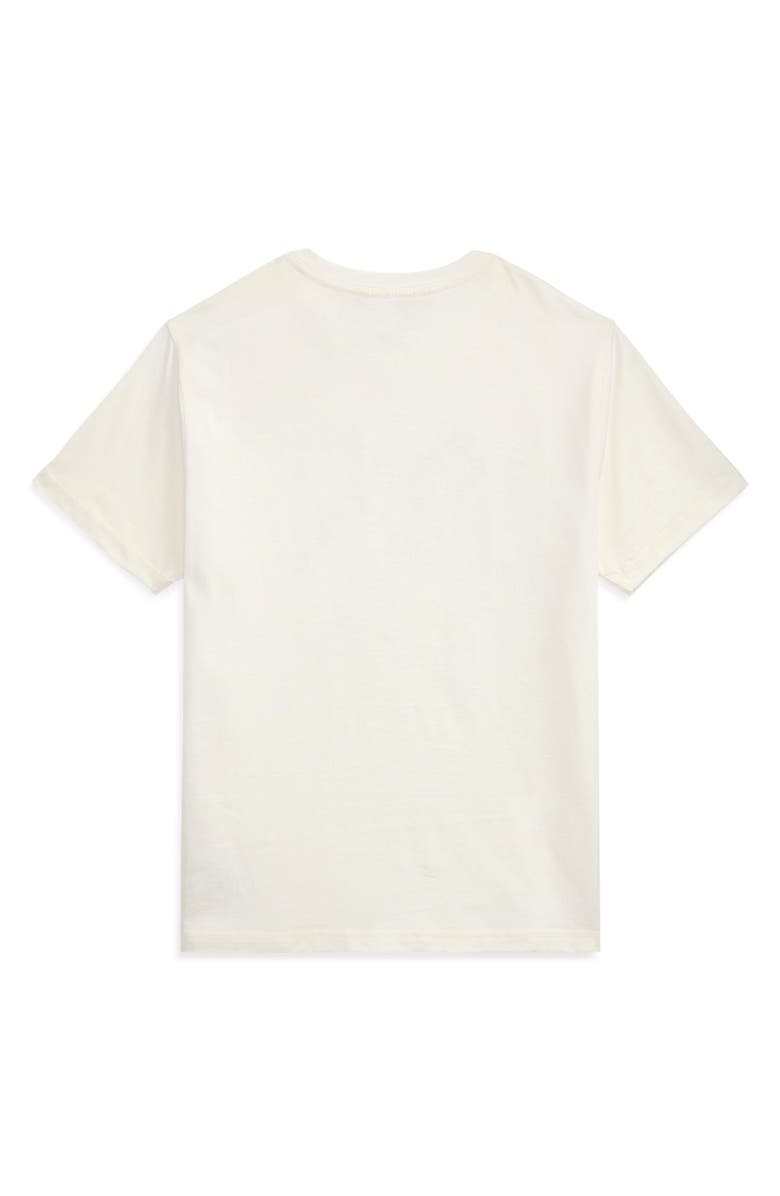 Polo Ralph Lauren Kids' Logo Appliqué T-Shirt, Alternate, color, 