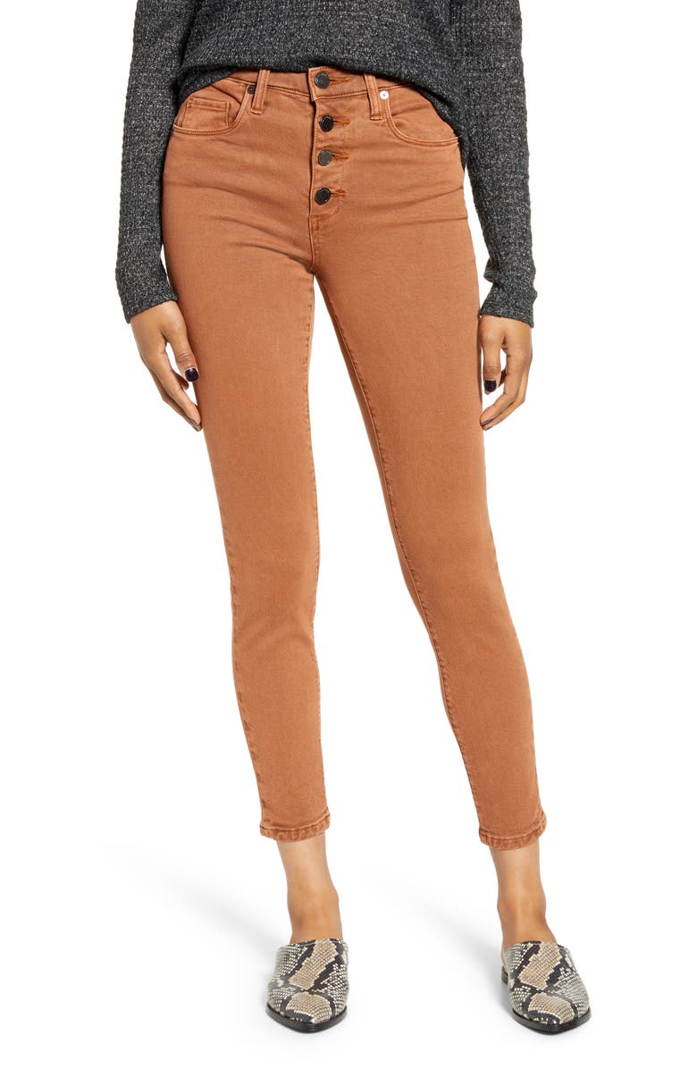 BLANKNYC Button Fly Jeggings, Main, color, 