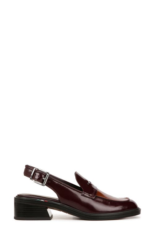 Franco Sarto Giada Slingback Penny Loafer Pump In Brown