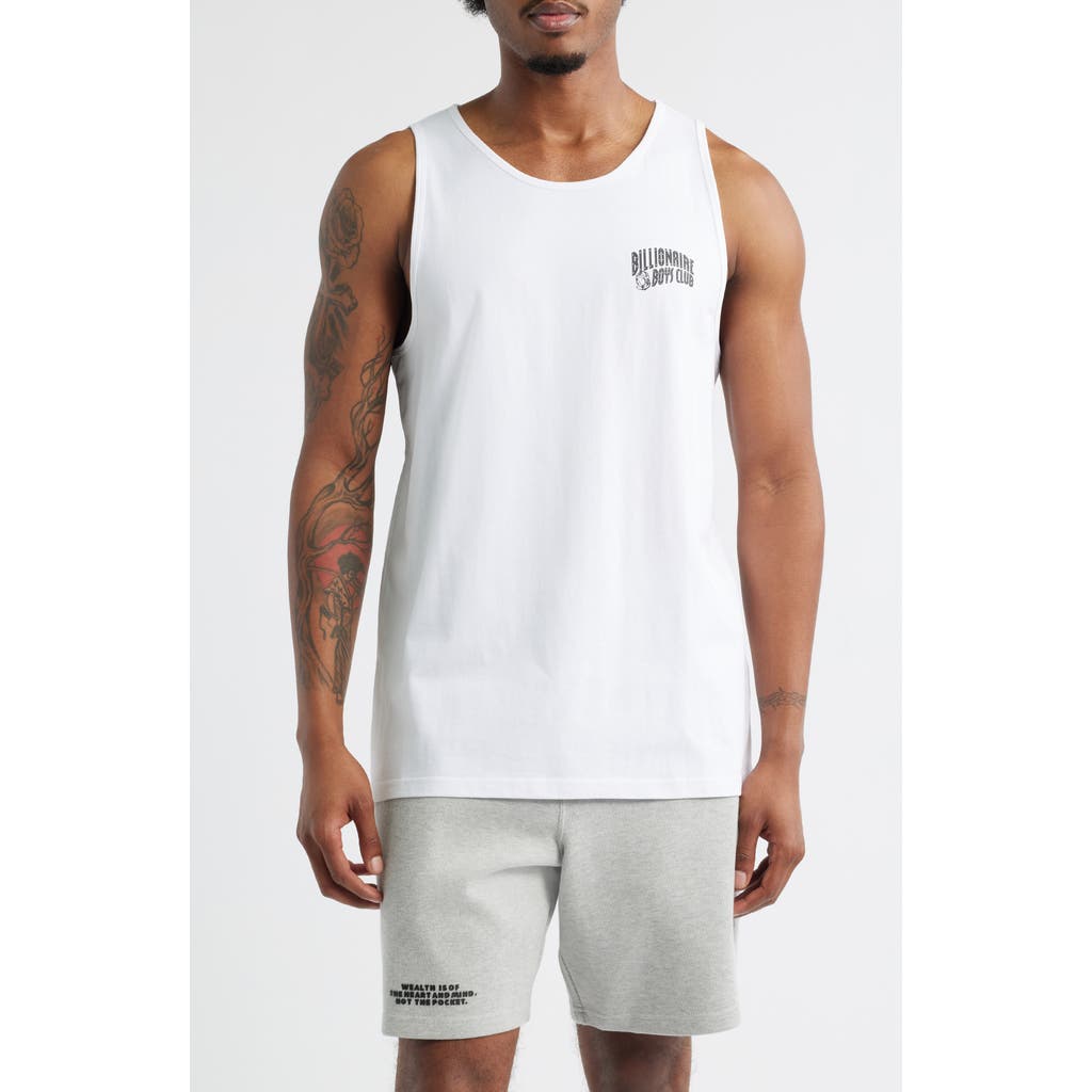 Billionaire Boys Club Curve Tank Top In White