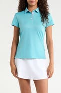 Swannies Kaia Pique Half Placket Polo