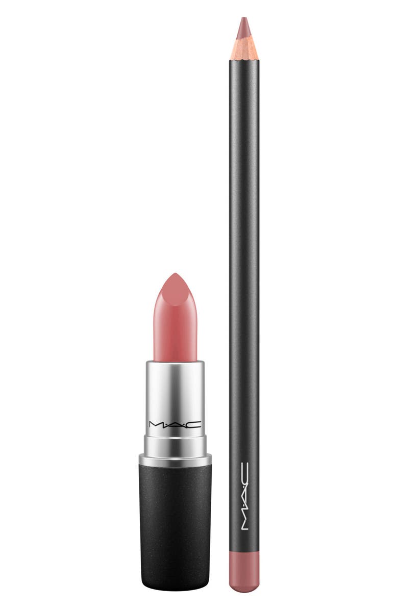 MAC Cosmetics MAC Branch Out Neutral Lipstick & Lip Pencil Set, Main, color, 