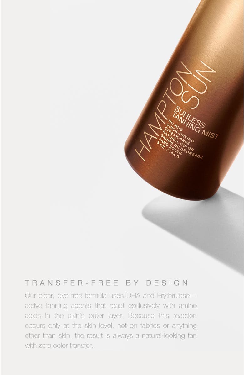 Hampton Sun Sunless Tanning Mist, Alternate, color, NO COLOR