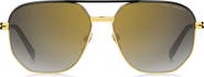Marc Jacobs 58mm Gradient Aviator Sunglasses