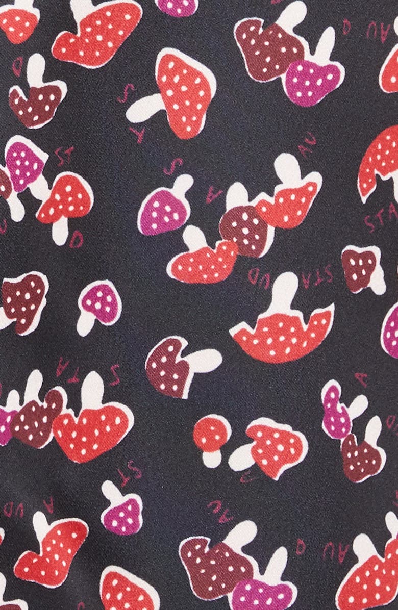 STAUD Chelsea Mushroom Print Sundress, Alternate, color,