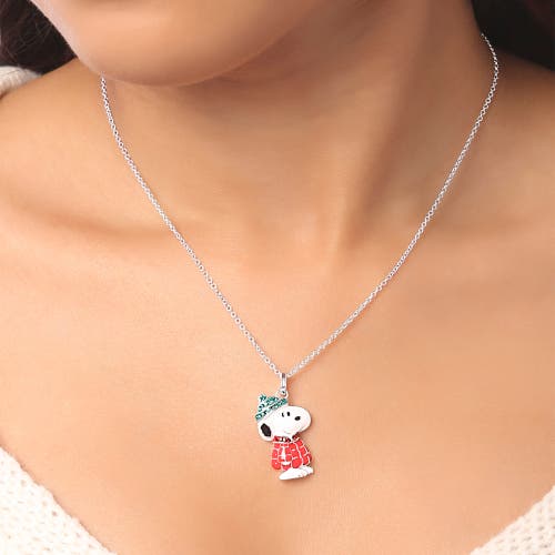 Peanuts Snoopy Puffer Jacket Pendant