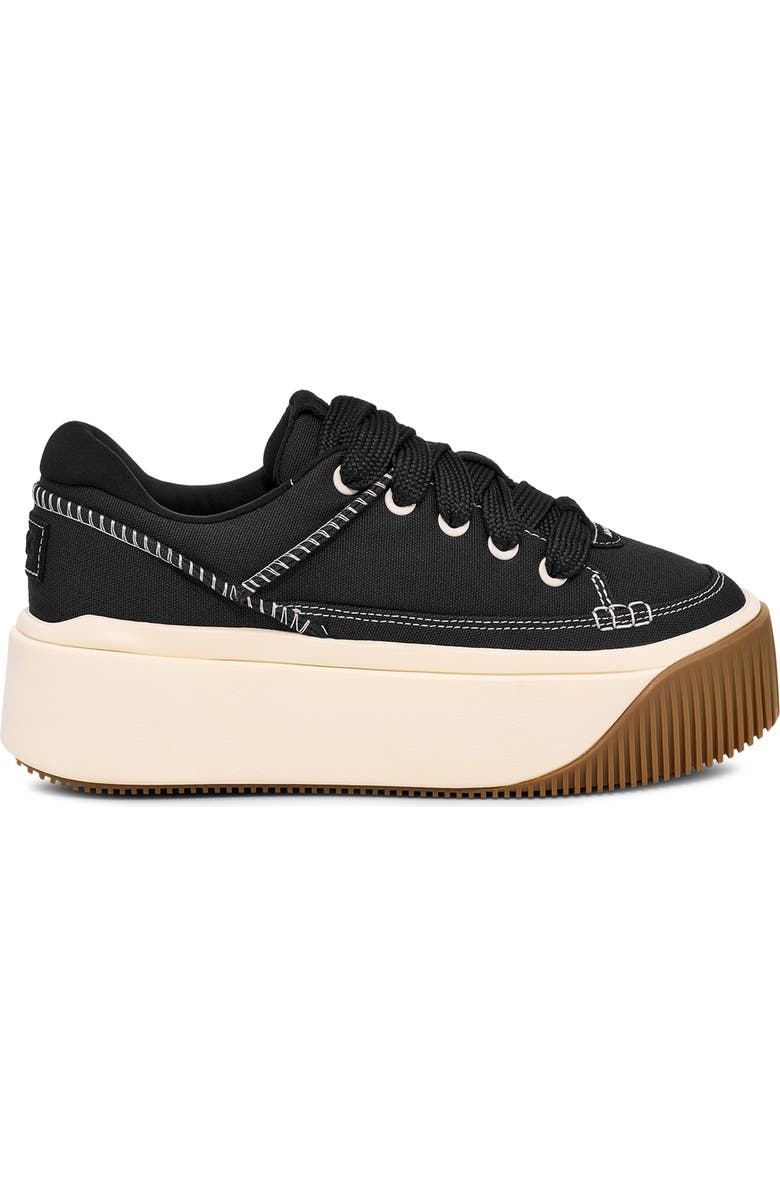 UGG<sup>®</sup> EZ-Duzzit Platform Sneaker, Alternate, color, Black Black