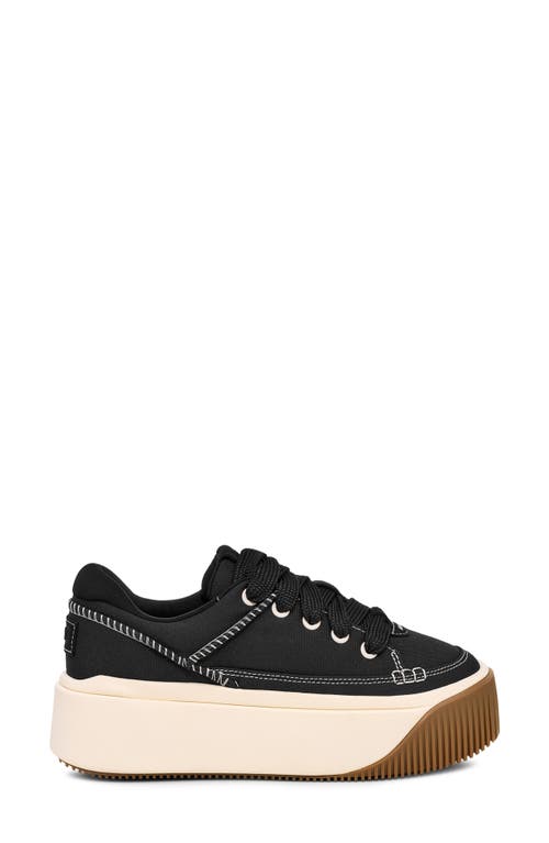 Ugg(r) Ez-duzzit Platform Sneaker In Black Black