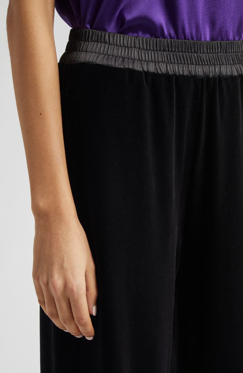 Emporio Armani Stretch Chenille Pants, Alternate, color, 