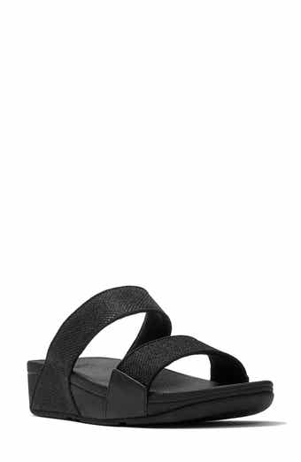 FitFlop Lulu ShimmerGlitz Slide Sandal
