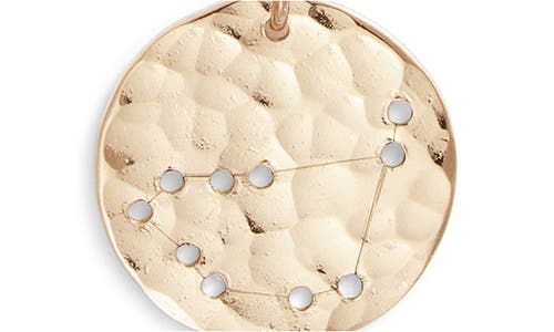 Nashelle Constellation Pendant Necklace In Gold Fill Capricorn