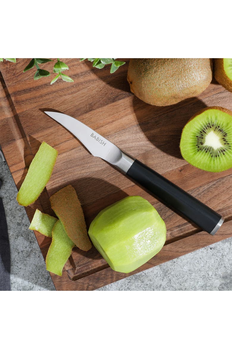 2.4" Stainless Steel Full Tang Bird's Beak Knife Black, Alternate, color, Black