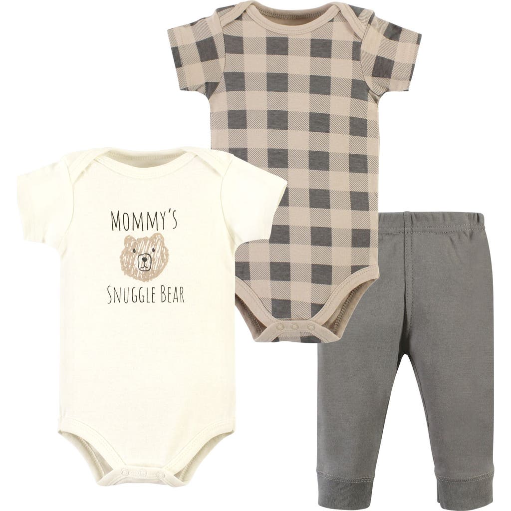 Hudson Baby Two Bodysuits & Matching Pants Apparel Set In Multi