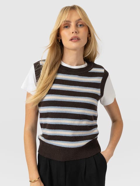 Oxford Cashmere Sleeveless Knit