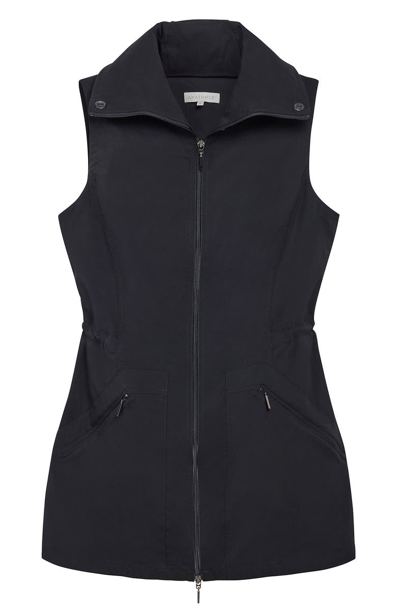 Anatomie Delaney Travel Vest, Main, color, Black