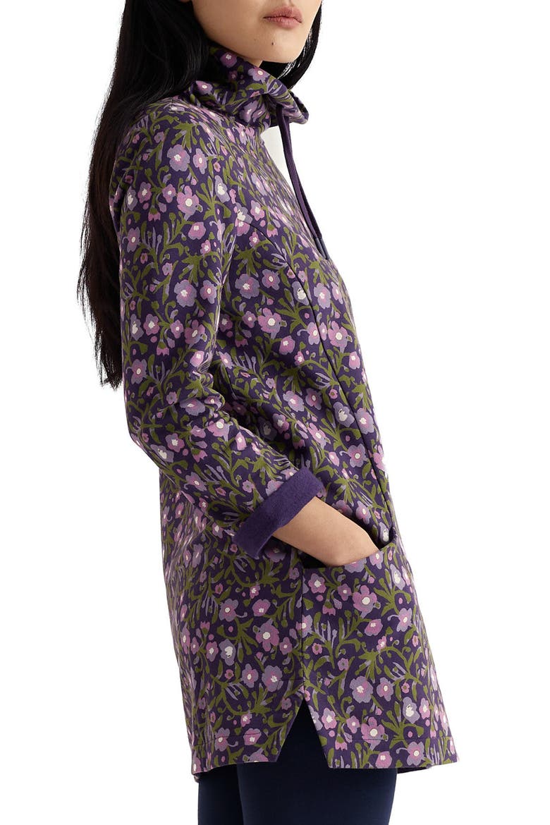 Formative Floral Tunic, Alternate, color, BLOTTED ANEMONE DARK