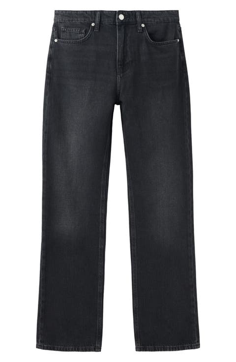 Matilda Mid Rise Straight Leg Jeans