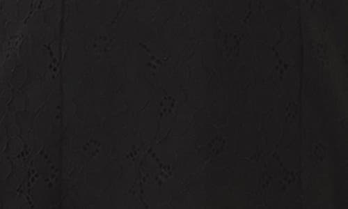 Afrm Strappy Lace Mini Dress In Black