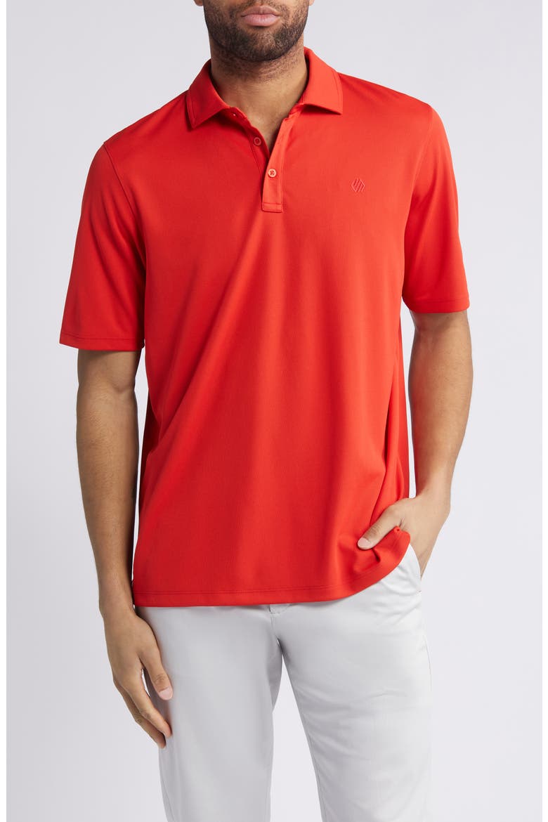 XC4 Cool Degree Performance Polo, Main, color, RED