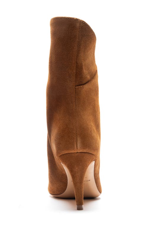Bruno Magli Pistoia Bootie In Cognac Suede