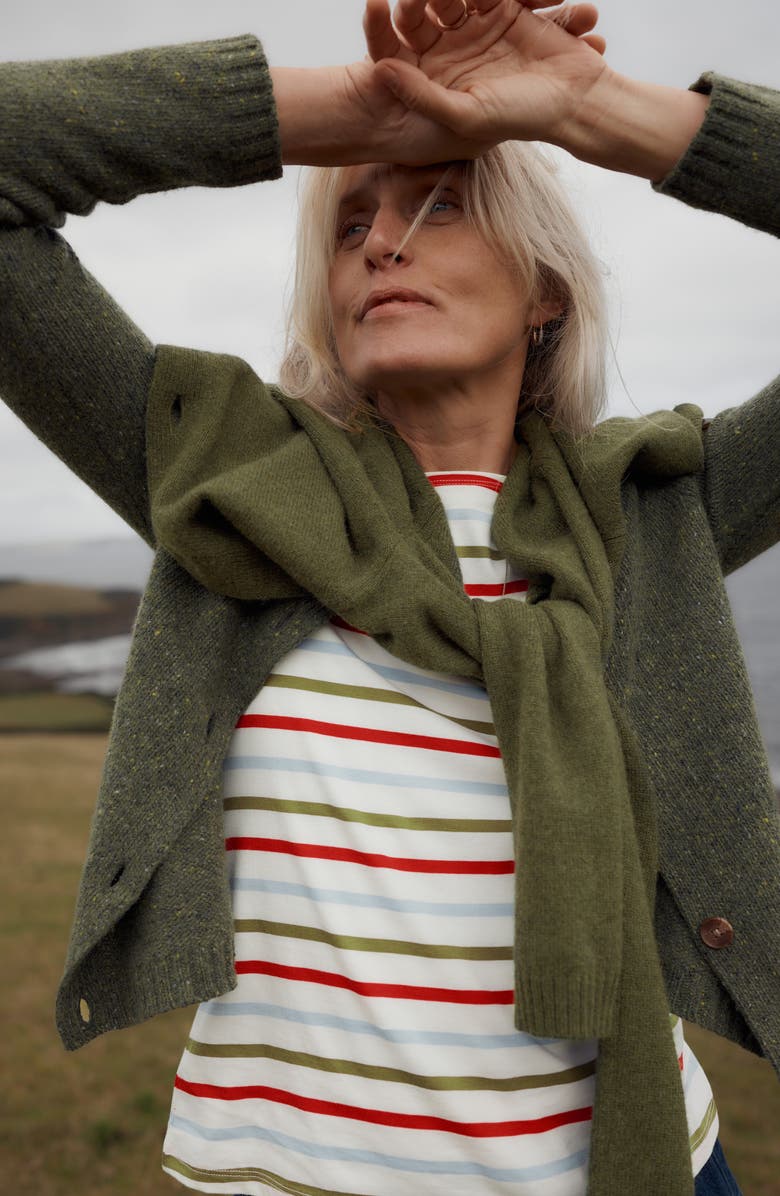 Seasalt Cornwall Sailor Stripe Organic Cotton Top, Alternate, color, 