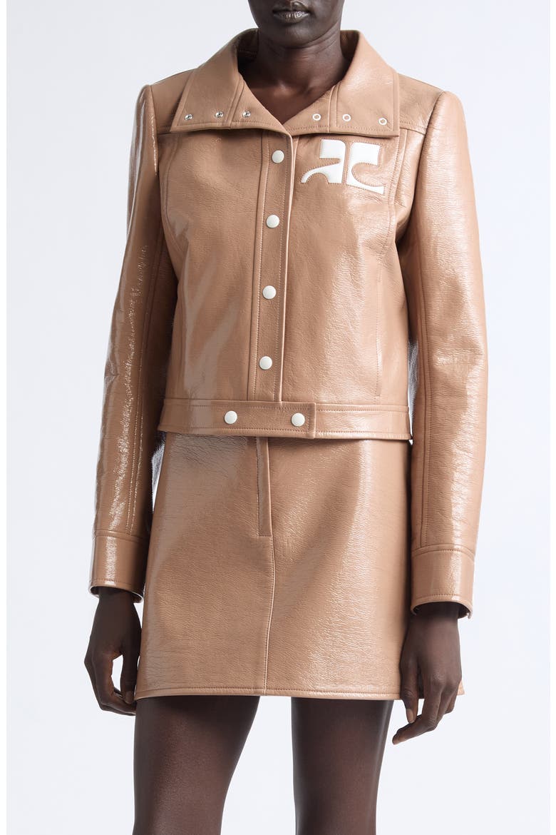 Re-Edition Vinyl Jacket, Main, color, BRONZER
