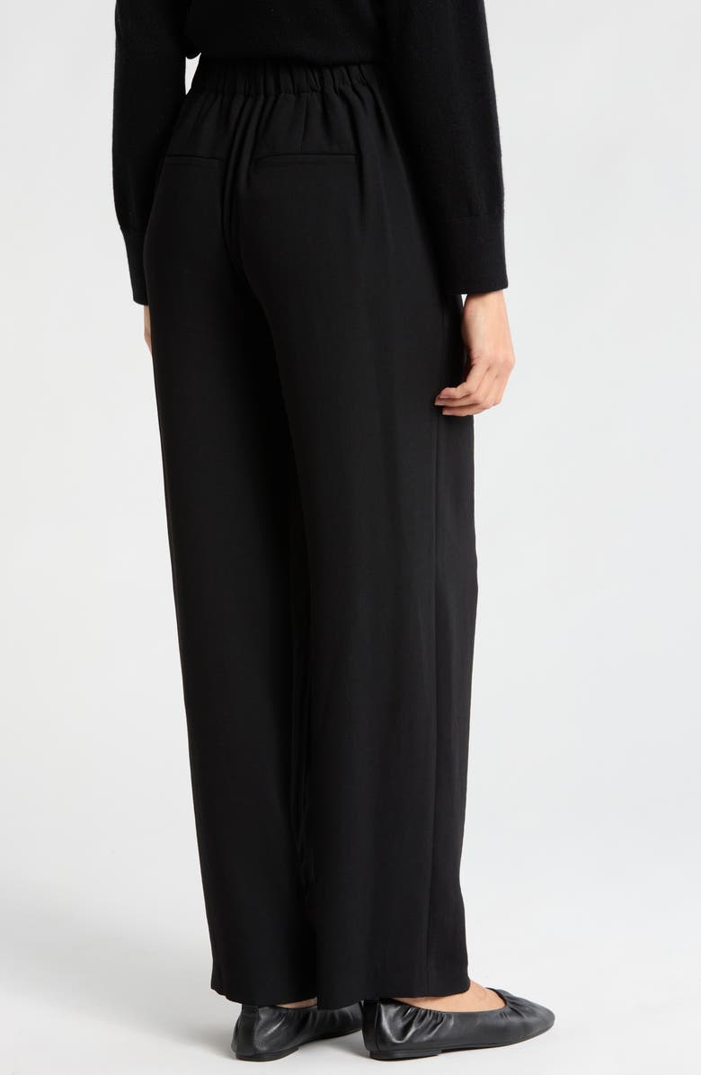Vince Straight Leg Pull-On Pants, Alternate, color, Black
