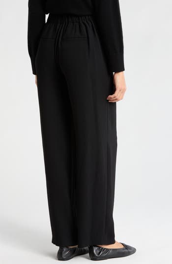 Straight Leg Pull-On Pants