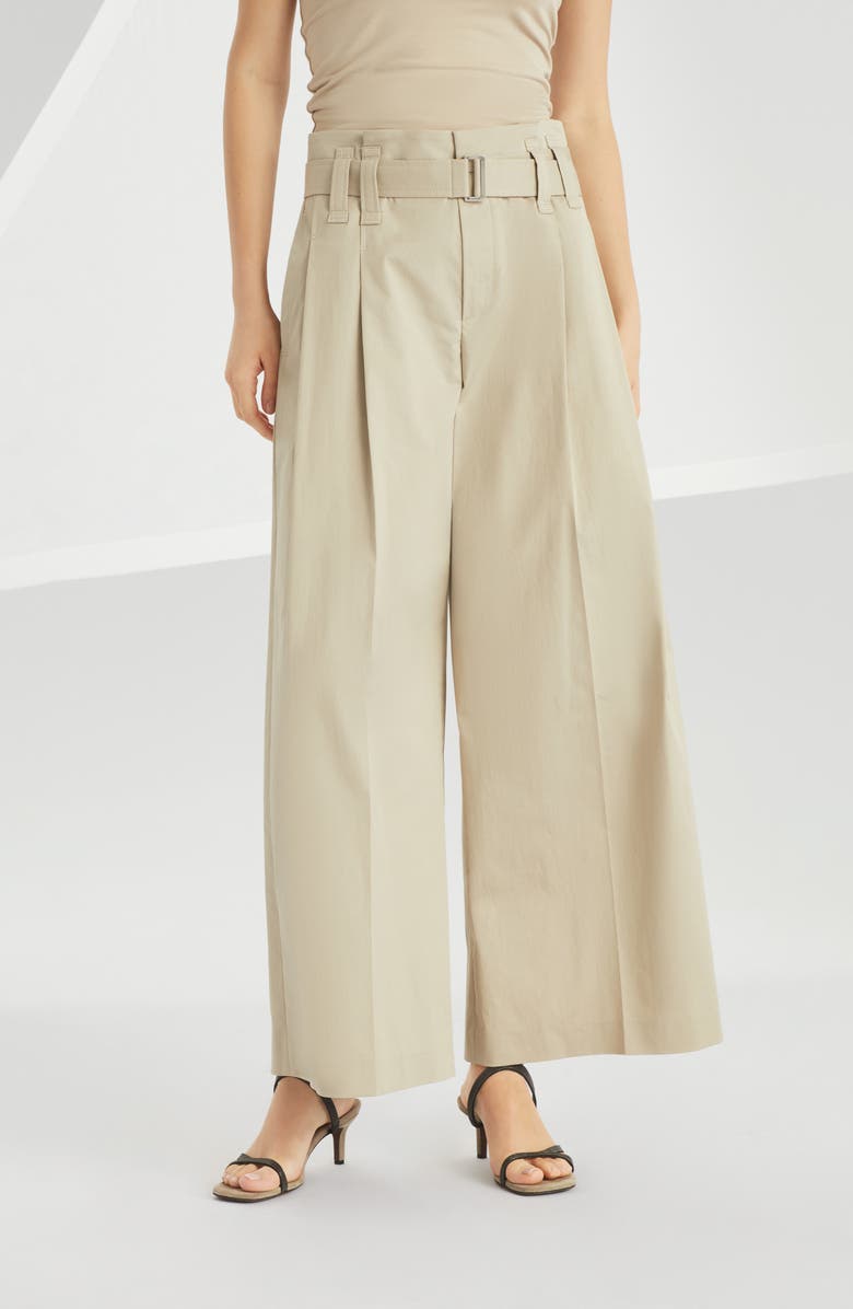 Brunello Cucinelli A-line trousers, Alternate, color,