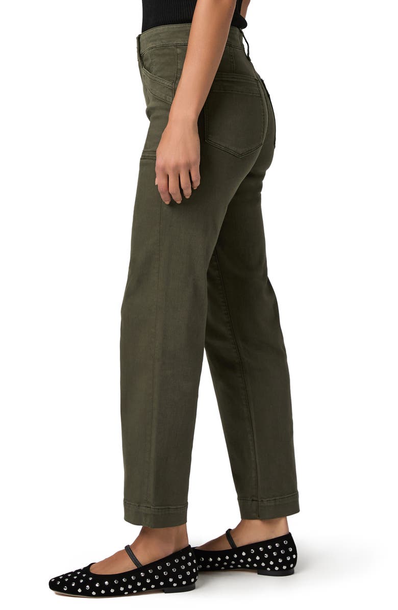 PAIGE Quincy Ankle Straight Leg Jeans, Alternate, color, Vintage Forest Moss