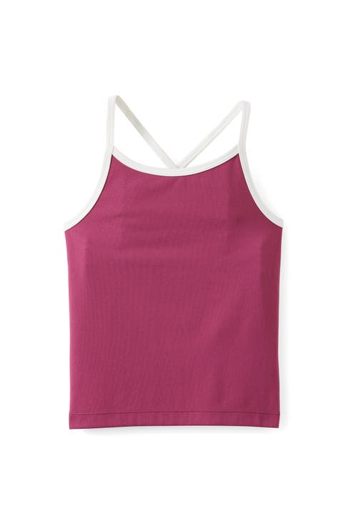 Kid's Soft Stretch Active Cross Back Tank