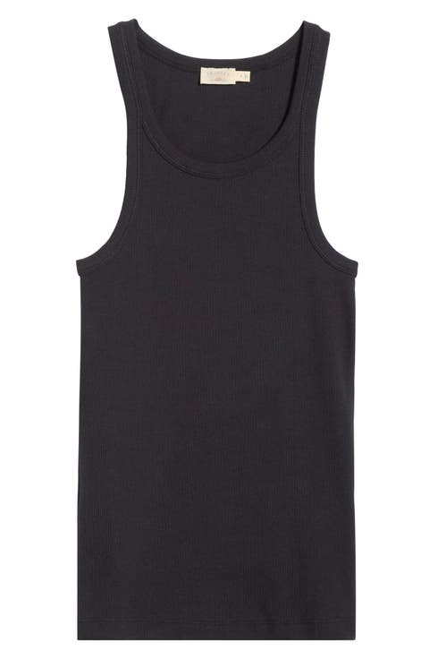 Surfside Stretch Organic Cotton Rib Tank