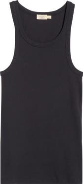 Faherty Surfside Stretch Organic Cotton Rib Tank