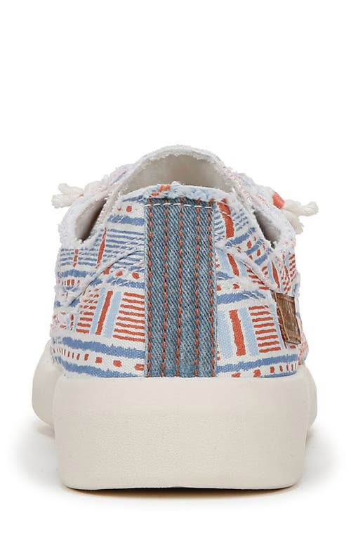 Blowfish Malibu Women's Beachside Round Toe Slip On Sneakers In Americana Stripe Canvas