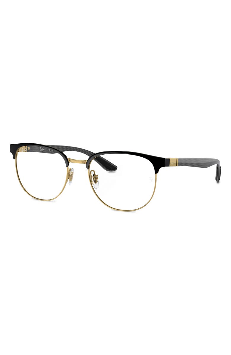 Ray-Ban 52mm Irregular Optical Glasses, Alternate, color,